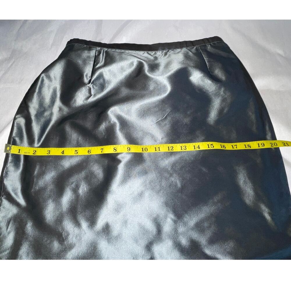 Catherine Regehr Vancouver Silk Skirt with Train - Size M - 100% Silk - Picture 10 of 11